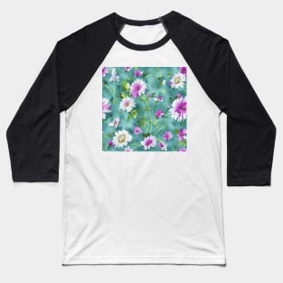 Floral pattern background Baseball T-Shirt